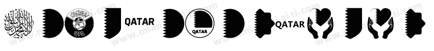 FontColorQatar-4a0D字体转换