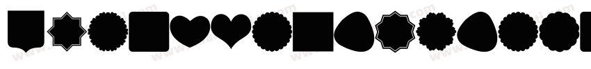 FontShapesBeautiful-BZ4V字体转换