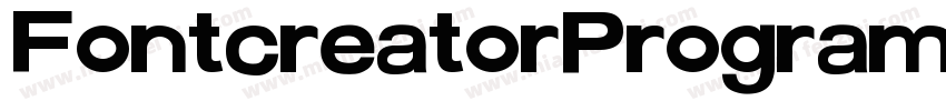 FontcreatorProgram41-ypge字体转换