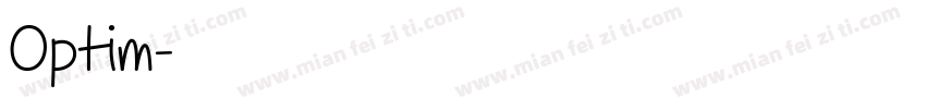 Optim字体转换