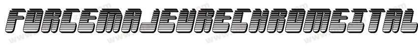 ForceMajeureChromeItalic-EvVe字体转换