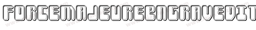 ForceMajeureEngravedItalic-xeB5字体转换