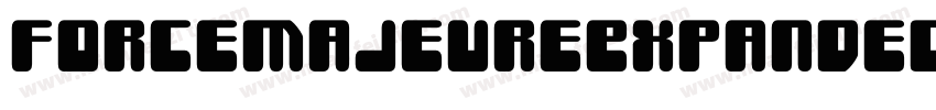 ForceMajeureExpandedItalic-D2q1字体转换