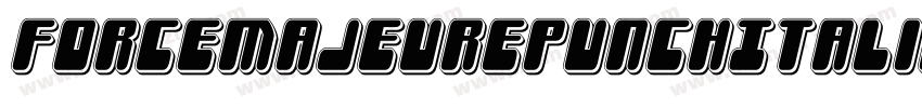 ForceMajeurePunchItalic-yW8M字体转换