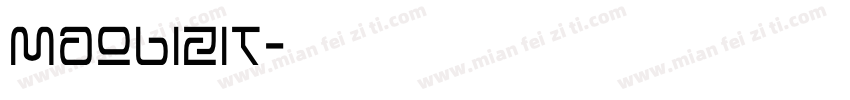 maobizit字体转换