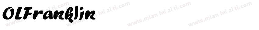 OLFranklin字体转换