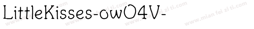 LittleKisses-owO4V字体转换