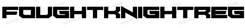 FoughtknightRegular-Xz9d字体转换