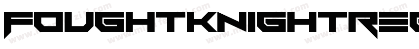 FoughtknightRegular-Xz9d字体转换
