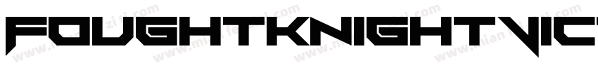 FoughtknightVictory-4VoK字体转换