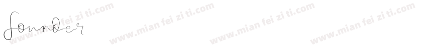 Founder字体转换