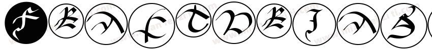 Fracturiasketchedcaps-oXno字体转换
