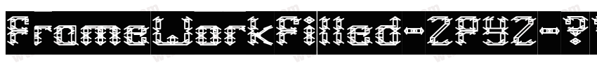 FrameWorkFilled-ZPYZ字体转换