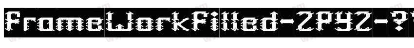 FrameWorkFilled-ZPYZ字体转换