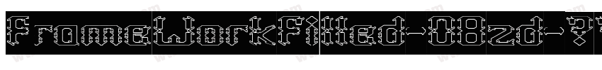 FrameWorkFilled-O8zd字体转换