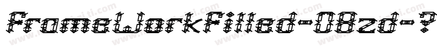 FrameWorkFilled-O8zd字体转换