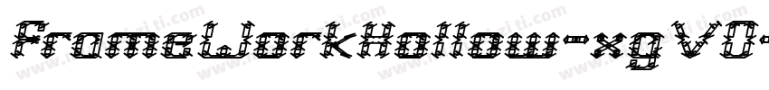 FrameWorkHollow-xgVO字体转换