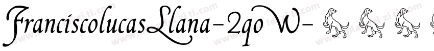 FranciscolucasLlana-2qoW字体转换