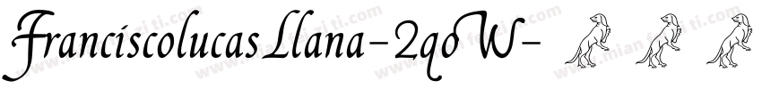 FranciscolucasLlana-2qoW字体转换