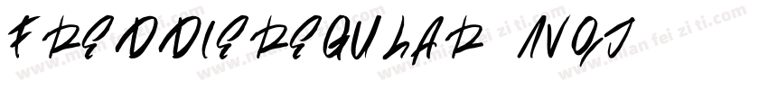 FreddieRegular-1Vqj字体转换