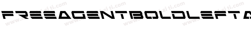 FreeAgentBoldLeftalic-w6J2字体转换