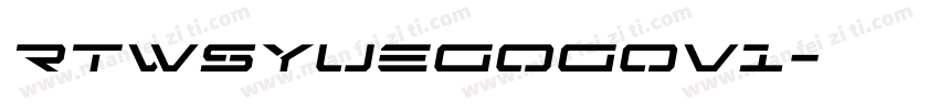 rtwsyuegogov1字体转换