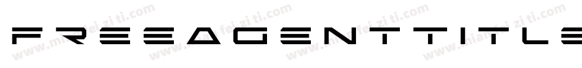 FreeAgentTitleItalic-0war字体转换