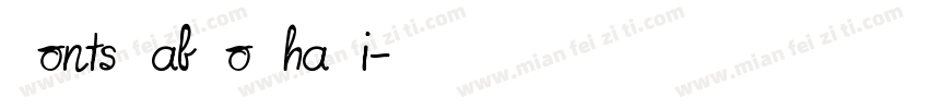 FontsLabMoChaTi字体转换