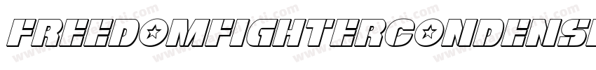 FreedomFighterCondensed-l3Dd字体转换