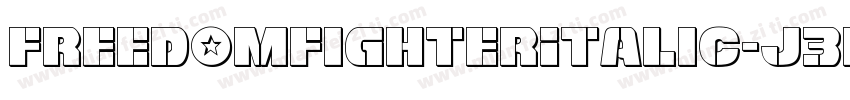 FreedomFighterItalic-J3Pj字体转换
