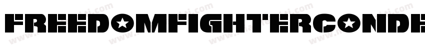 FreedomFighterCondensed-l3Dd字体转换