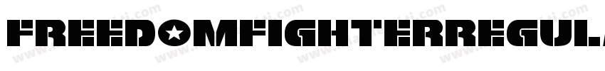 FreedomFighterRegular-GE9G字体转换