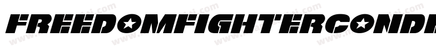 FreedomFighterCondensed-l3Dd字体转换
