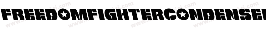 FreedomFighterCondensedItalic-9w4K字体转换