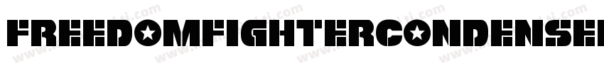 FreedomFighterCondensed-l3Dd字体转换