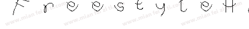 FreestyleHandwritingRegular-oomq字体转换