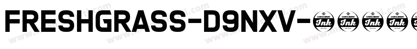 FreshGrass-d9nxV字体转换