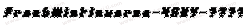 FreshMintInverse-48VY字体转换