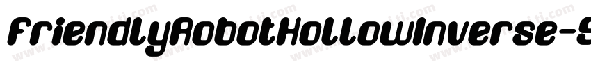 FriendlyRobotHollowInverse-92Vj字体转换
