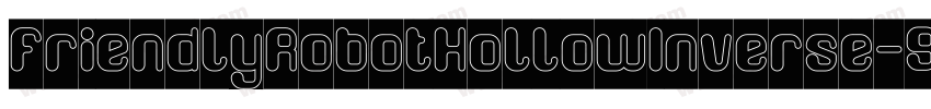 FriendlyRobotHollowInverse-92Vj字体转换