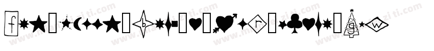 FriendshipBraceletsRegular-GmWa字体转换