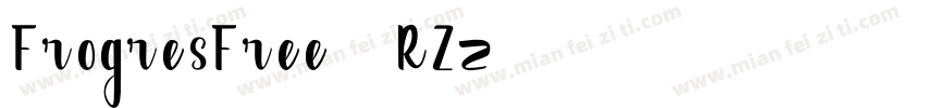 FrogresFree-0RZz字体转换