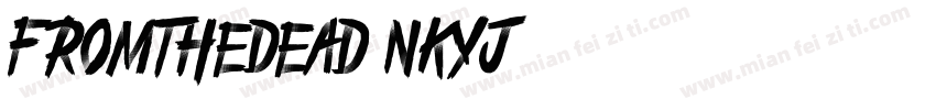 FromTheDead-nKYJ字体转换