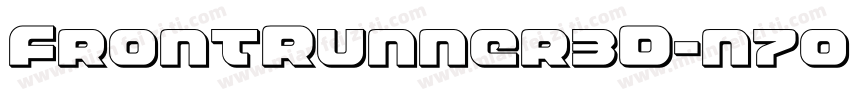 FrontRunner3D-n7oO字体转换