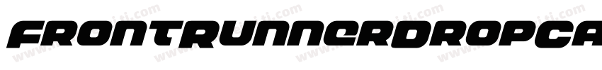FrontRunnerDropCaseItalic-MgvP字体转换