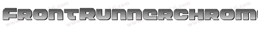 FrontRunnerchromeItalic-BMlw字体转换