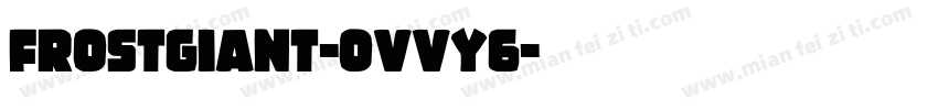 FrostGiant-OVVy6字体转换