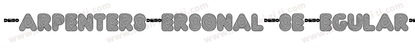 CarpentersPersonalUseRegular-DOLwR字体转换