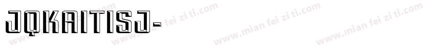 JQKaiTiSJ字体转换