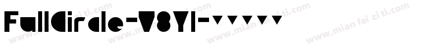 FullCircle-V8Yl字体转换